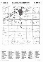 Cavalier Township - South, Tongue River, Directory Map, Pembina County 2007